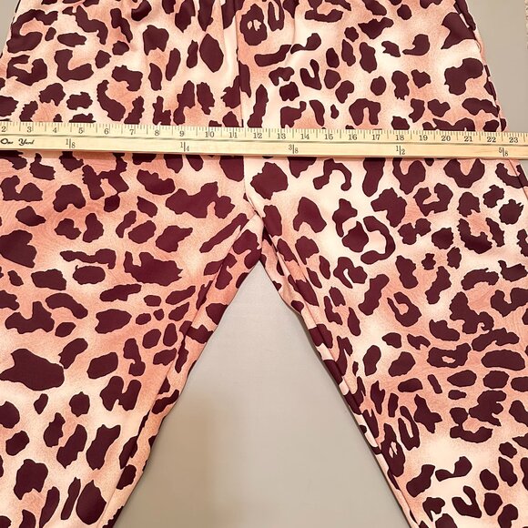 Blush Leopard Print Blazer & Pants Set - Picture 9 of 10